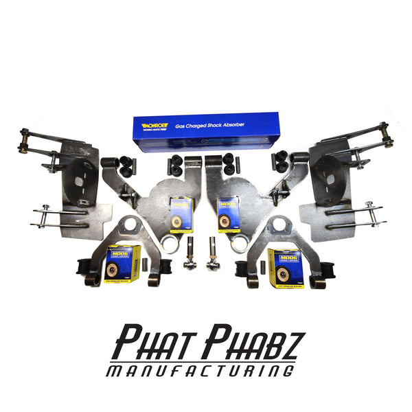 Accessories Bundle チャンドラサプライセット Phat Phabz 99-06 Silverado/Sierra Front Kit