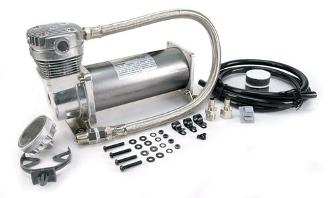 Viair 480C Compressor Kit - Chrome-Complete Air Ride