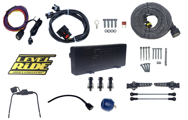 Level Ride Air Suspension Height & Pressure Kit - Rear Only – Complete ...