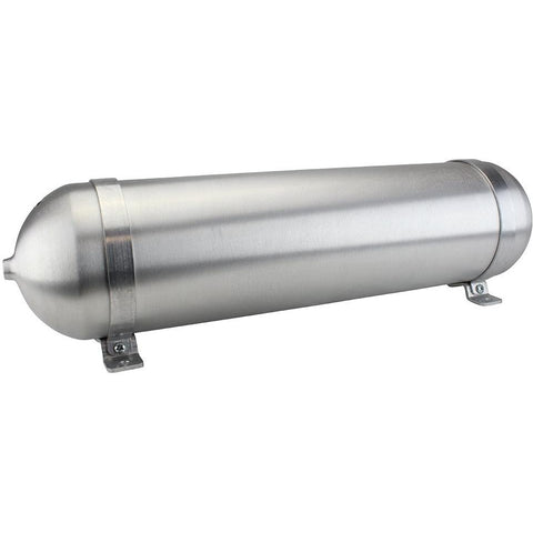 Seamless Tanks Aluminum Air Tank 32" Length 5.562" Diameter - 3/8" Ports - 3 Gallon