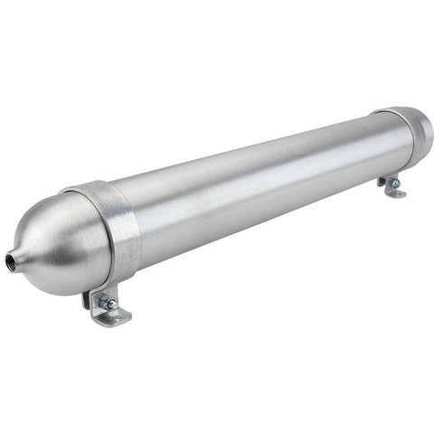 Seamless Tanks Aluminum Air Tank 24" Length 2.875" Diameter - 3/8" Ports - 1 Gallon