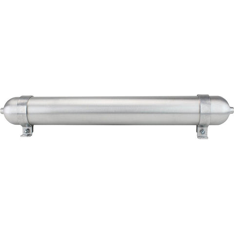 Seamless Tanks Aluminum Air Tank 24" Length 2.875" Diameter - 1/4" Ports - 1 Gallon