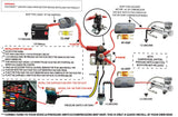 Evolve Dual Compressor Wiring Kit by AVS