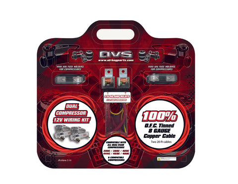 Dual Compressor Wiring Kit by AVS - Complete Air Ride