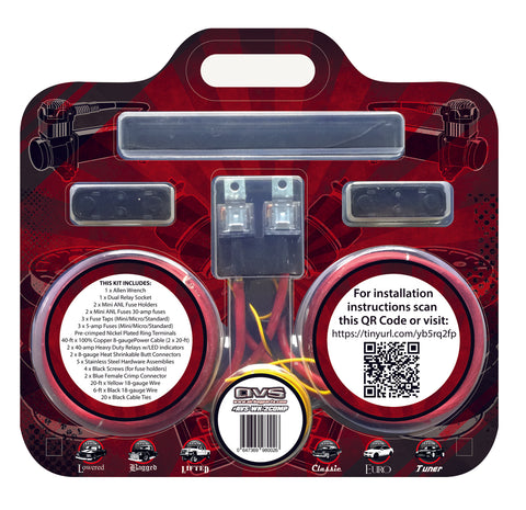 Dual Compressor Wiring Kit by AVS - Complete Air Ride
