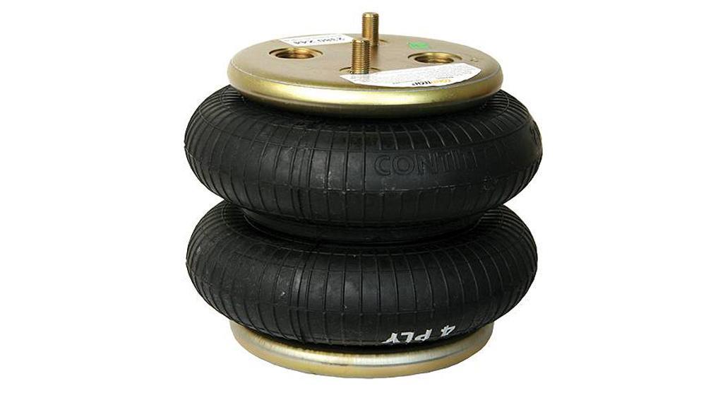 Contitech 2500LB Dual 1/2” Ports, 4Ply, 400+ PSI Airbag CompleteAir
