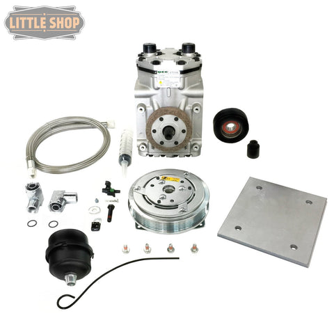 Little Shop MFG. D.I.Y. Engine Driven Compressor Kit-Complete Air Ride