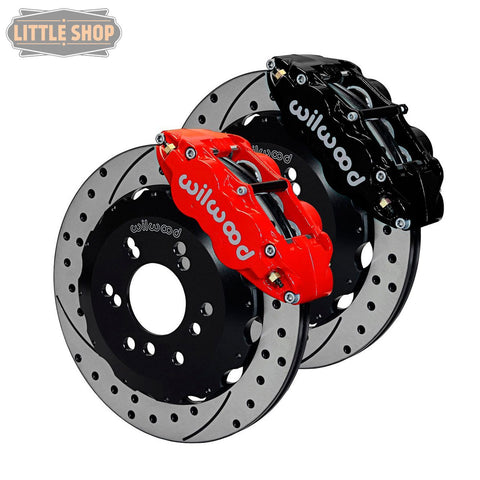 Little Shop MFG. GM 6-Lug 88-00 K1500 14" Front Big Brake Kit-Complete Air Ride