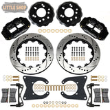 Little Shop MFG. GM 6-Lug 88-00 K1500 14" Rear Big Brake Kit-Complete Air Ride