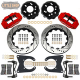 Little Shop MFG. GM 6-Lug 88-00 K1500 14" Rear Big Brake Kit-Complete Air Ride