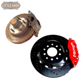 Little Shop MFG. GM 88-00 C1500 14" Front Big Brake Kit-Complete Air Ride