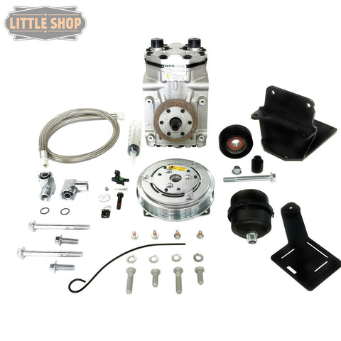 Little Shop MFG. GM Duramax Engine Driven Compressor Kit-Complete Air Ride