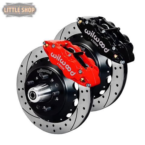 Little Shop MFG. GM S10 & Midsize Front 14" Big Brake Kit-Complete Air Ride