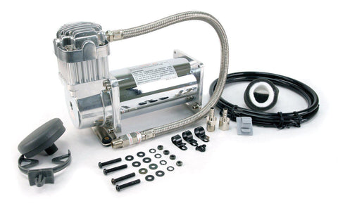 Viair 350C Compressor Kit - Chrome-Complete Air Ride