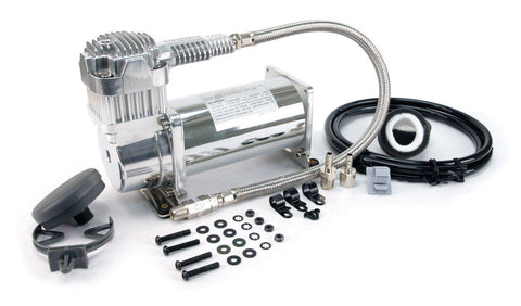 Viair 380C Compressor Kit - Chrome-Complete Air Ride